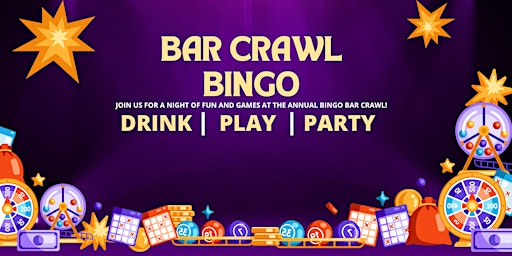 Hauptbild für Colorado Springs Official Bar Crawl Bingo