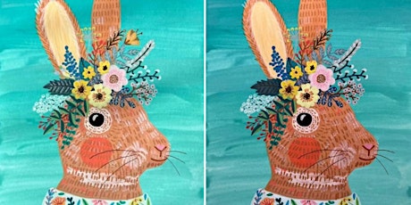 Acrylic Bunny Painting Workshop-Easter