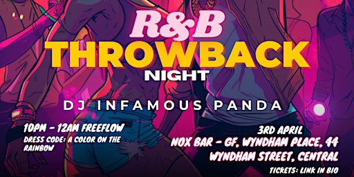 RnB Throwback Night  primärbild