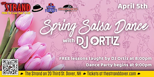 Hauptbild für Salsa Spring Dance with DJ Ortiz at the Strand