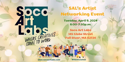 Primaire afbeelding van Soco Art Labs Artist Networking Event * Networking for Artists & Supporters