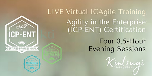 EVENING - Certified Enterprise Coaching ICP-ENT | Mastering Art of Agility primary image