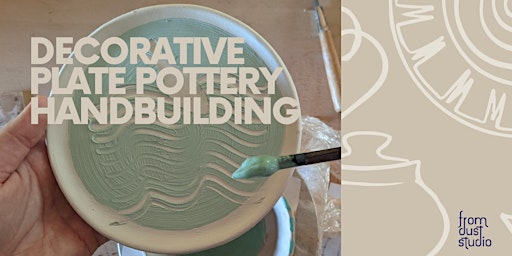 Imagen principal de Decorative Plate Pottery Workshop