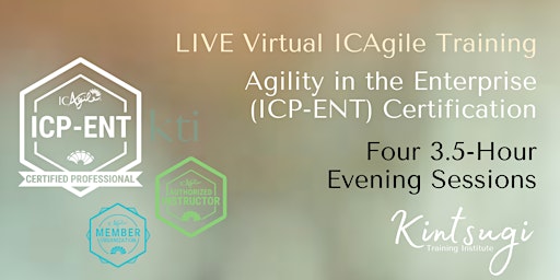 Imagen principal de EVENING - Certified Enterprise Coaching ICP-ENT | Mastering Art of Agility