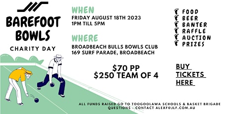 JLF LAWN BOWLS CHARITY DAY 2024