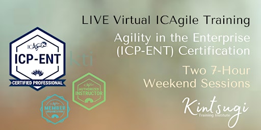 WEEKEND - Certified Enterprise Coaching ICP-ENT | Mastering Art of Agility primary image