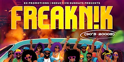 Immagine principale di FREAKN!K'24 (90s-2000s) MEMORIAL WEEKEND | SUN MAY 26TH 