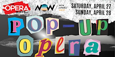 Imagem principal do evento Pop-Up Opera featuring 5 new mini-operas