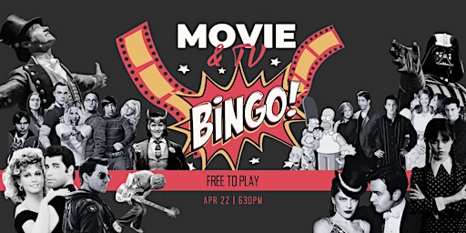 Movie & TV 'Theme Song' Bingo primary image