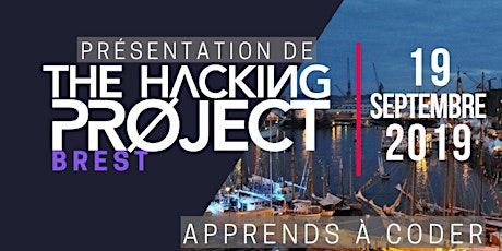 Image principale de The Hacking Project Brest automne 2019 (présentation gratuite)