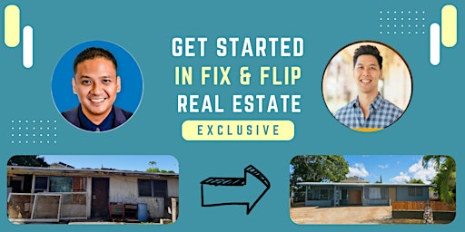 Imagen principal de Get Started in Fix & Flip Real Estate WEB TRAINING