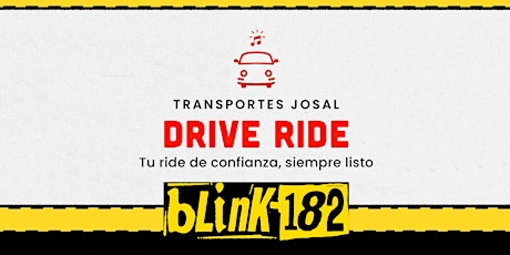 Transporte para BLINK-182 / PALACIO DE LOS DEPORTES (CDMX 2-3-5-6 DE ABRIL)