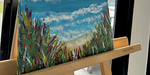 Imagem principal de Kids Paint Class - Beach Landscape