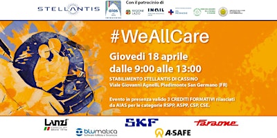 Imagem principal do evento #WeAllCare Cassino