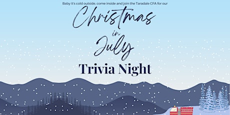 Taradale CFA Christmas in July Trivia Night