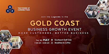 District32 Business Networking Gold Coast -  Legends - Thu 30 May