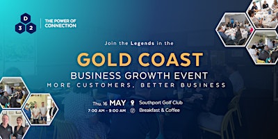 District32 Business Networking Gold Coast -  Legends - Thu 16 May primary image