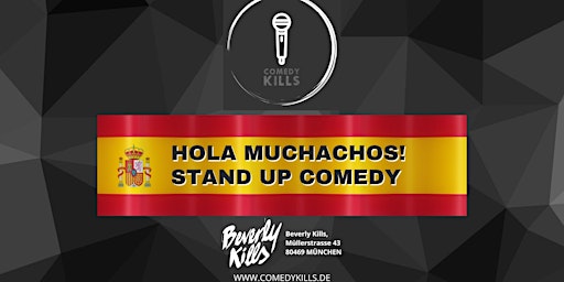 Imagem principal do evento Hola muchachos! - Stand up Comedy #3