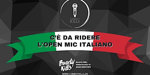 Imagem principal do evento "C'è da ridere" #4 -  Stand Up Comedy