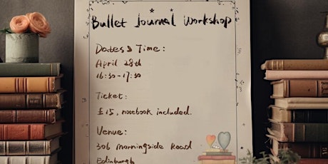 Bullet journal workshop