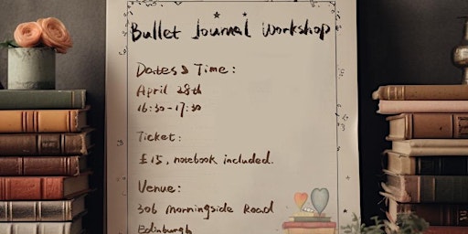 Imagem principal do evento Bullet journal workshop