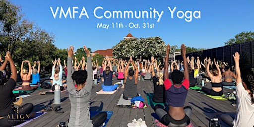 Imagem principal do evento VMFA Community Yoga