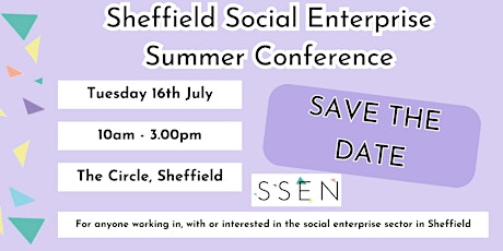 Sheffield Social Enterprise Summer Conference