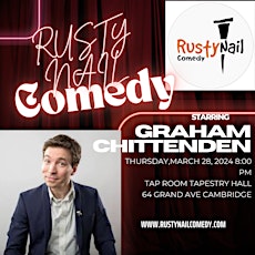 Rusty Nail at Tap Room Thursday Headliner Graham Chittenden