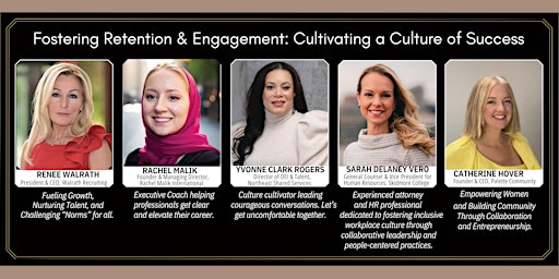 Image principale de Fostering Retention & Engagement: Cultivating a Culture of Success