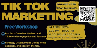 Hauptbild für Free Tik Tok Marketing workshop