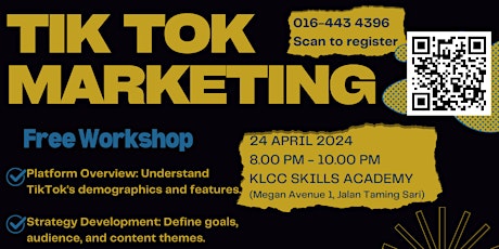 Free Tik Tok Marketing workshop