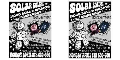 SOLAR ECLIPSE Mojo Doll & Wreath Workshop