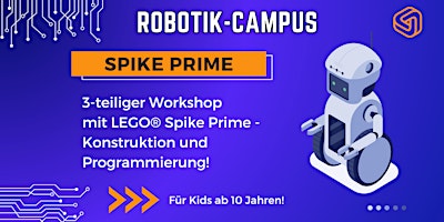 Hauptbild für FabLabKids: RobotikCampus - LEGO Spike Prime, 3-tägig