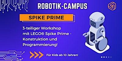 Primaire afbeelding van FabLabKids: RobotikCampus - LEGO Spike Prime, 3-tägig