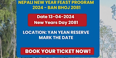 Nepali New Year Feast Program 2024 - Ban Bhoj 2081 primary image