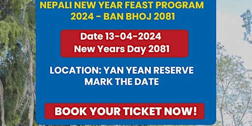 Primaire afbeelding van Nepali New Year Feast Program 2024 - Ban Bhoj 2081