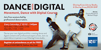 Dance with Digital 2024 - Spring Sessions primary image