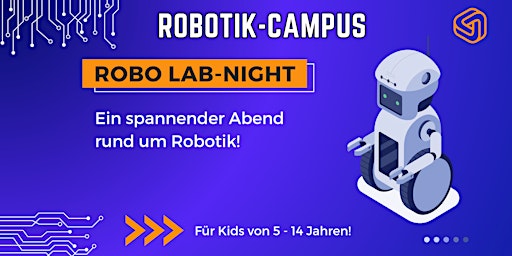 Imagem principal do evento FabLabKids: RobotikCampus - Robo-Lab-Night