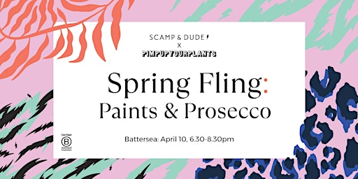 Hauptbild für Spring Fling: Paints & Prosecco