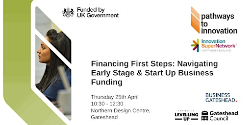 Image principale de Financing First Steps: Navigating Early Stage & Start Up Business Funding
