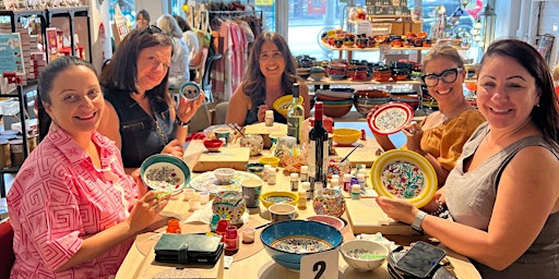 Ceramic Paint and Sip Classes in Sydney primary image