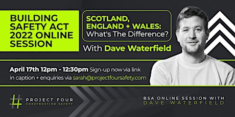 BSA 2022 - Scotland/England/Wales - What's the difference?