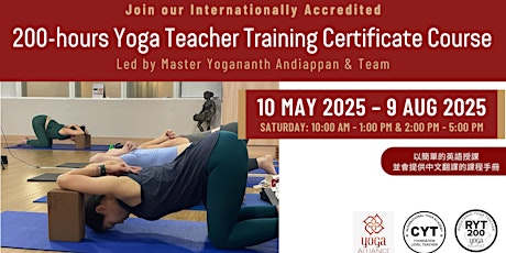 200-hours Yoga Teacher Training Certificate Course