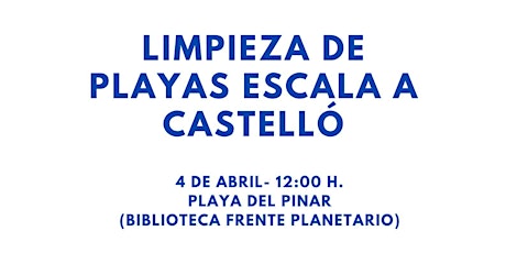 Imagen principal de Limpieza de playas Fundación Azul Marino - Escala a Castelló