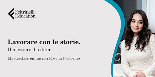 Imagen principal de Lavorare con le storie: masterclass online con Rosella Postorino