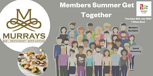 Imagem principal do evento Caerphilly Business Club Members Summer Get Together 24