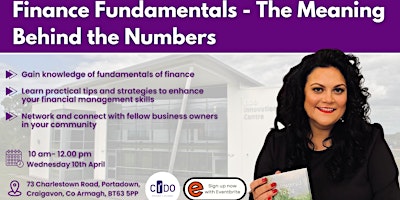 Finance Fundamentals - The Meaning Behind the Numbers primary image