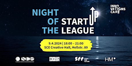 Imagem principal de Innovations Café: Night of the Startup League