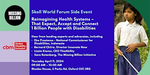 Image principale de Reimagining Health Systems – That Expect, Accept and Connect 1 Billion People with Disabilities