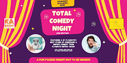 Primaire afbeelding van Total Comedy Night - 2nd Edition